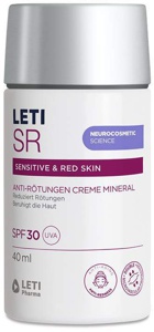 Leti SR Anti-Rötungen Creme Mineral SPF 30 40 ml - Für sensible gerötete Haut Produktbild