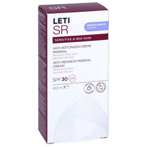 LETI SR Anti-Rötungen Creme Mineral SPF 30 - Jetzt 20% sparen 40 ml Creme Produktbild