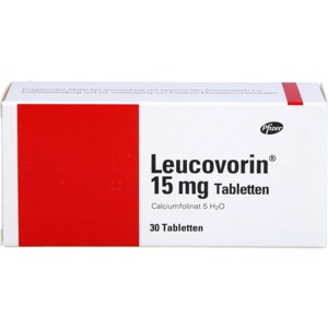 LEUCOVORIN 15 mg Tabletten Produktbild