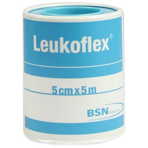 Leukoflex 5mx5cm 1124 Verbandpfl. Produktbild