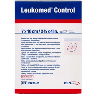 Leukomed Control 7 x 10 cm forbinding 10 stk. produktbillede