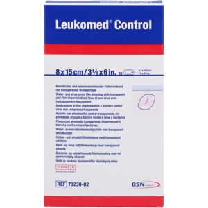 Leukomed Control Folienverband 8x15 cm Produktbild