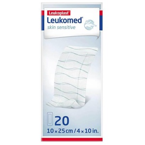 Leukomed® skin sensitive 10x25 cm, 20 St Pflaster Produktbild