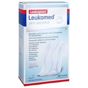 Leukomed® skin sensitive 8x15 cm, 20 St Pflaster Produktbild