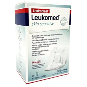 LEUKOMED skin sensitive steril 5x7,2 cm Produktbild