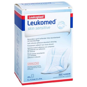 LEUKOMED skin sensitive steril 5x7,2 cm Produktbild
