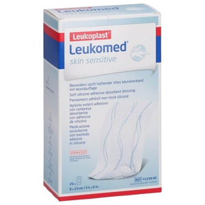 LEUKOMED skin sensitive steril 8x15 cm Produktbild