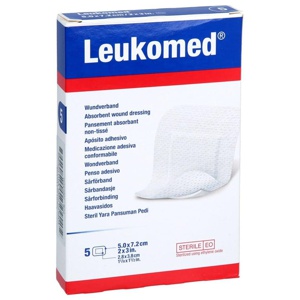 LEUKOMED sterile Pflaster 5x7,2 cm Produktbild