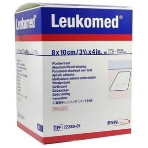 Leukomed sterile Pflaster 8x10cm, 50 St Pflaster Produktbild