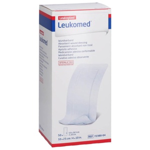 Leukomed® steriler Wundverband 25 cm x 10 cm, 50 St Pflaster Produktbild
