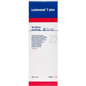 Leukomed T plus 10 x 35 cm 5 stk. produktbillede