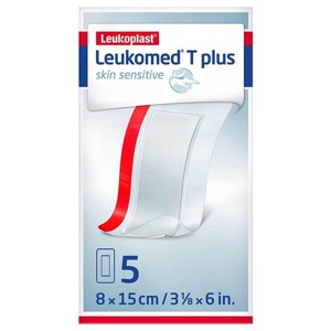 Leukomed® T plus skin sensitive 8x15 cm, 5 St Pflaster Produktbild