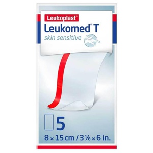 Leukomed® T skin sensitive 8x15 cm, 5 St Pflaster Produktbild