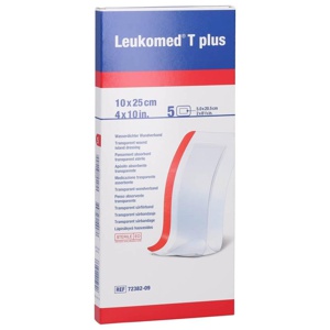 LEUKOMED transp.plus sterile Pflaster 10x25 cm Produktbild