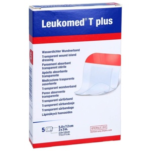 LEUKOMED transp.plus sterile Pflaster 5x7,2 cm Produktbild