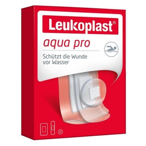 Leukoplast aqua pro Strips 24mm / 19x72mm / 38x63mm, 20 St Pflaster Produktbild