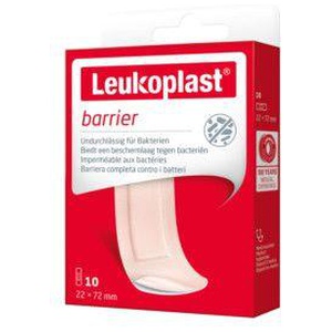 Leukoplast Barrier 22 mm x 72 mm 10 St Pflaster Produktbild