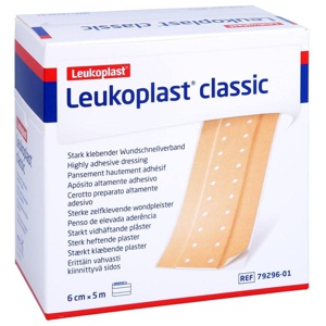 LEUKOPLAST Classic Pflaster 6 cmx5 m Rolle Produktbild