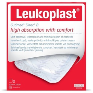 Leukoplast Cutimed Siltec 10 x 10 cm produktbilde