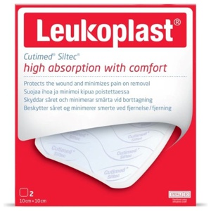 Leukoplast Cutimed Siltec 2 stk produktbillede
