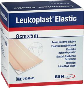 Leukoplast Elastic plåsterrulle 8 cm x 5 m produkt bild