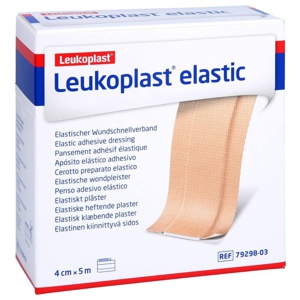 Leukoplast Elastic Pflaster 4 cmx5 m Rolle Produktbild