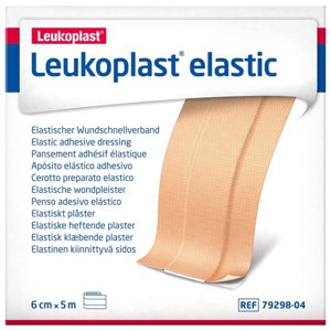 LEUKOPLAST Elastic Pflaster 6 cmx5 m Rolle Produktbild