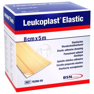 LEUKOPLAST Elastic Pflaster 8 cmx5 m Rolle Produktbild