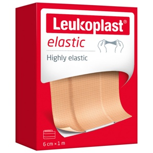 Leukoplast Elastic Plaster 6cm x 1m 1 stk produktbilde