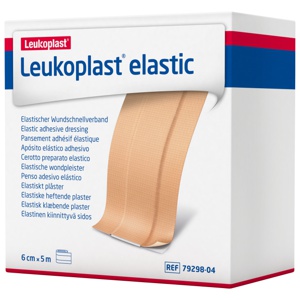 Leukoplast Elastic Plasterrull, 6 cm x 5 m, 1 stk. produktbilde