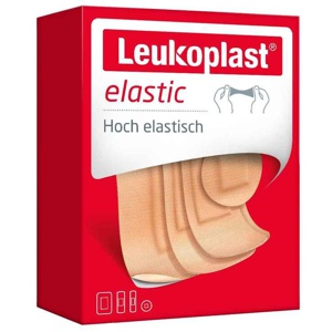 Leukoplast Elastic Strips 19x76 / 25x76 / 50x76 / 22 mm, 40 St Pflaster Produktbild
