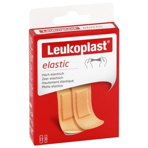 Leukoplast Elastic Strips 19x76mm 8St / 25x76mm 12St, 20 St Pflaster Produktbild