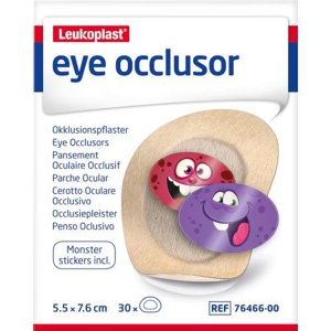 LEUKOPLAST eye occlusor 5,5 cmx7,6 cm Produktbild