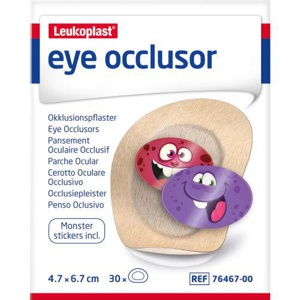 LEUKOPLAST eye occlusor Junior 4,7 cmx6,7 cm Produktbild