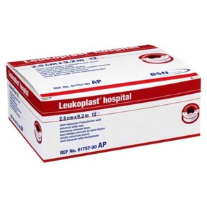 LEUKOPLAST Hospital 2,5 cmx9,2 m Produktbild