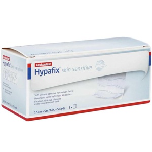 Leukoplast Hypafix Skin Sensitive fikseringstape 15 cm x 5 m 1 stk produktbilde