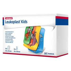 LEUKOPLAST kids Strips 38x63mm/19x56mm je 50 St Produktbild