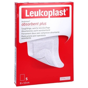 LEUKOPLAST Leukomed steril 8x10 cm Wundauflage Produktbild
