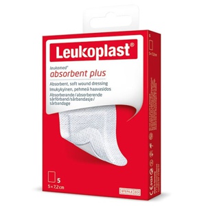 Leukoplast Leukomed 5 x 7,2 cm sårbandage 5 stk. produktbillede