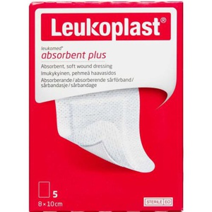 Leukoplast Leukomed 8 cm x 10 cm 5 stk. produktbillede