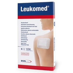 Leukoplast Leukomed 8 Cm X 15 Cm produktbillede
