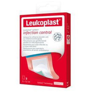 Leukoplast Leukomed Sorbact steril 5x7,2 cm Produktbild