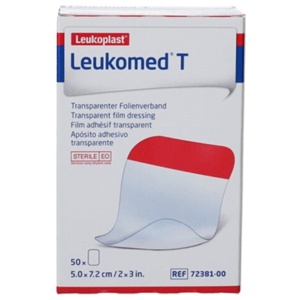 Leukoplast Leukomed T 5 x 7,2 cm 50 stk produktbillede