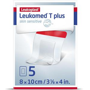 Leukomed t plus skin sensitive 8 cm x 10 cm, 5 st produkt bild