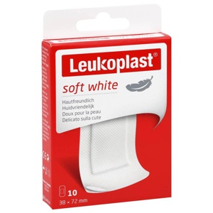 Leukoplast soft Strips 38x72 mm, 10 St Pflaster Produktbild