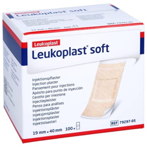 LEUKOPLAST soft Injektionspflaster Strips 19x40 mm Produktbild