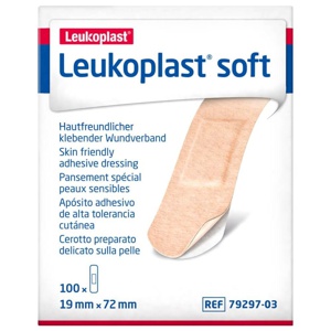 LEUKOPLAST soft Pflasterstrips 19x72 mm Produktbild