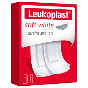Leukoplast soft Strips 19x72 mm 12st/38x72 mm 8st Produktbild
