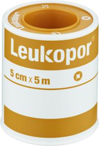 Leukopor kirurgtejp 5 cm x 5 m produkt bild