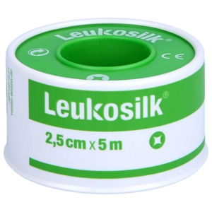 Leukosilk 2,5cm x 5m 1 St Pflaster Produktbild